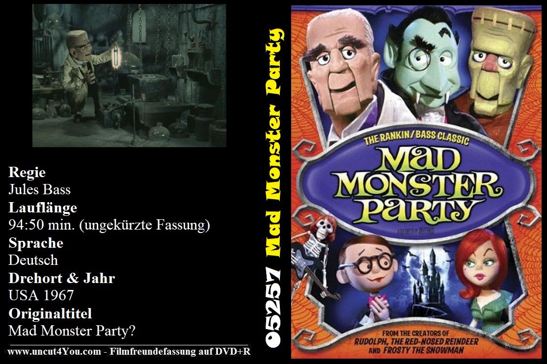 (Bild für) Mad Monster Party? - 1967 (DVD+R uncut)
