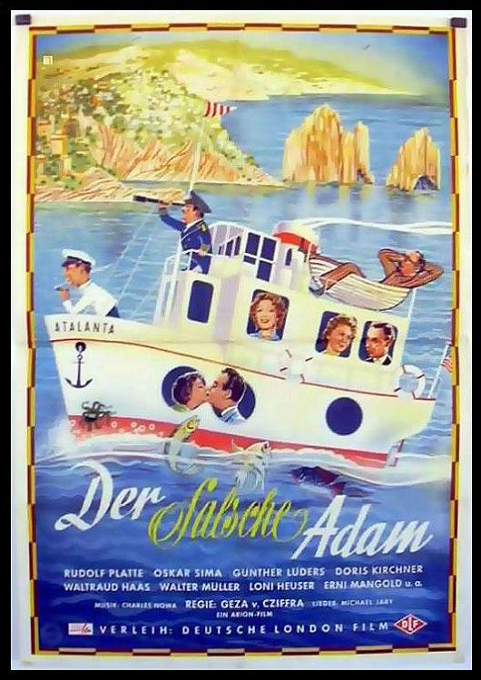 (Bild für) Der Falsche Adam - 1955 (DVD+R uncut)