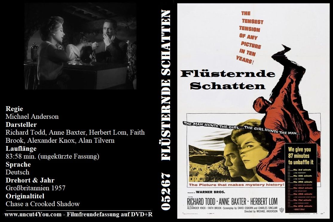(Bild für) Flüsternde Schatten - 1957 (DVD+R uncut)