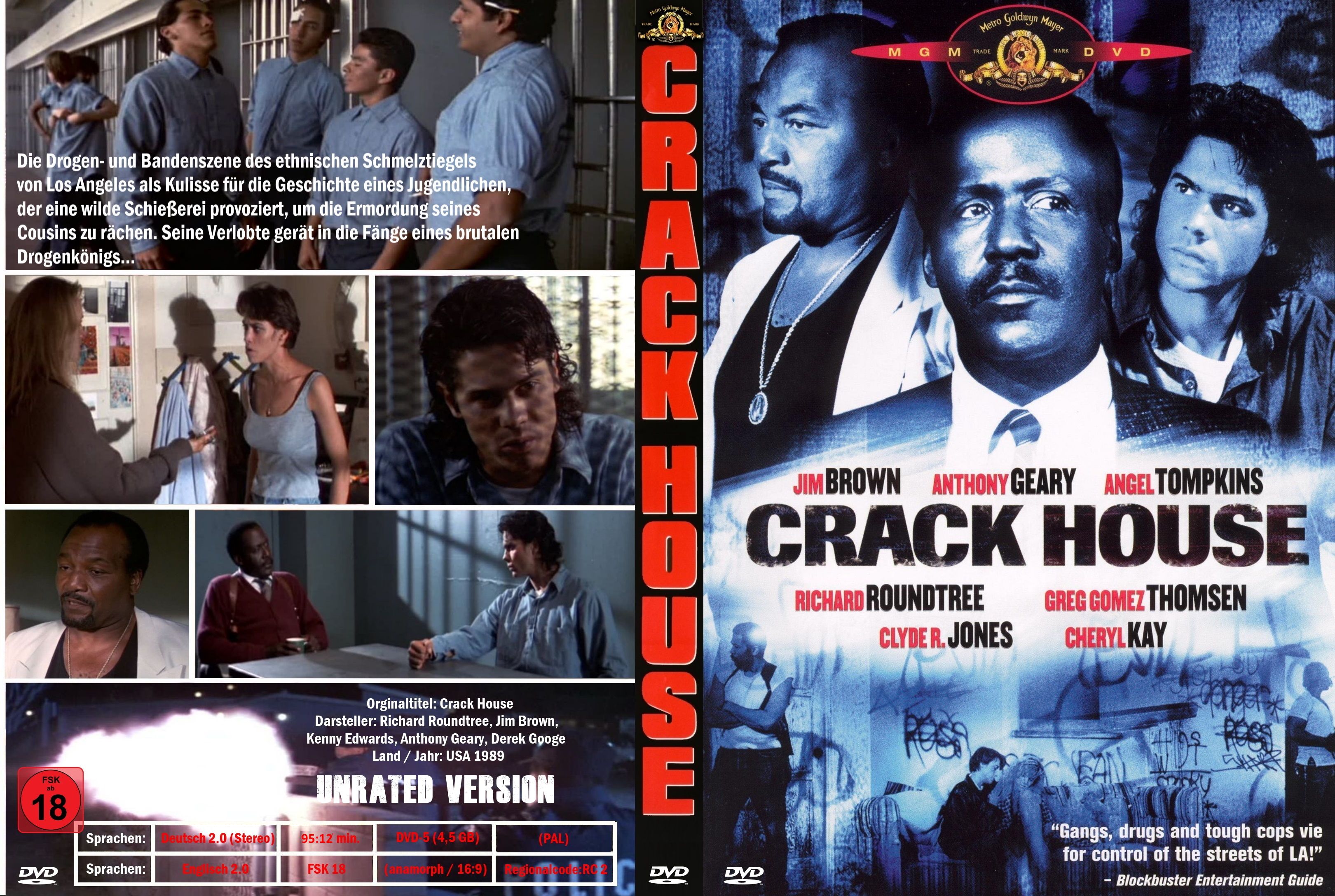 (Bild für) Crack House - 1989 (DVD+R uncut)