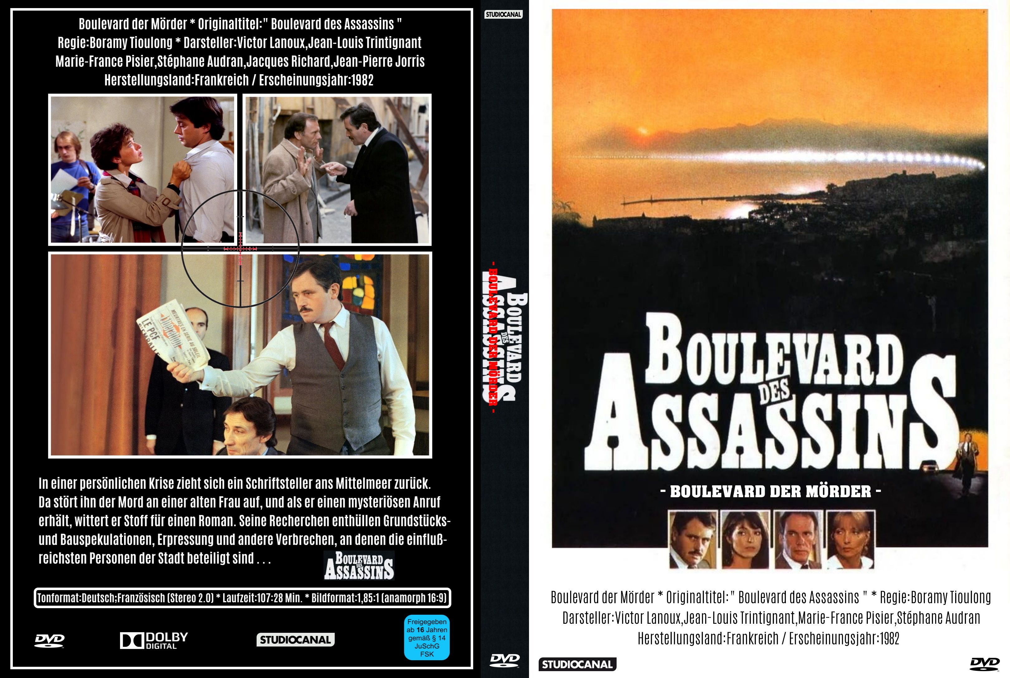 (Bild für) Boulevard der Mörder - 1982 DVD+R uncut)