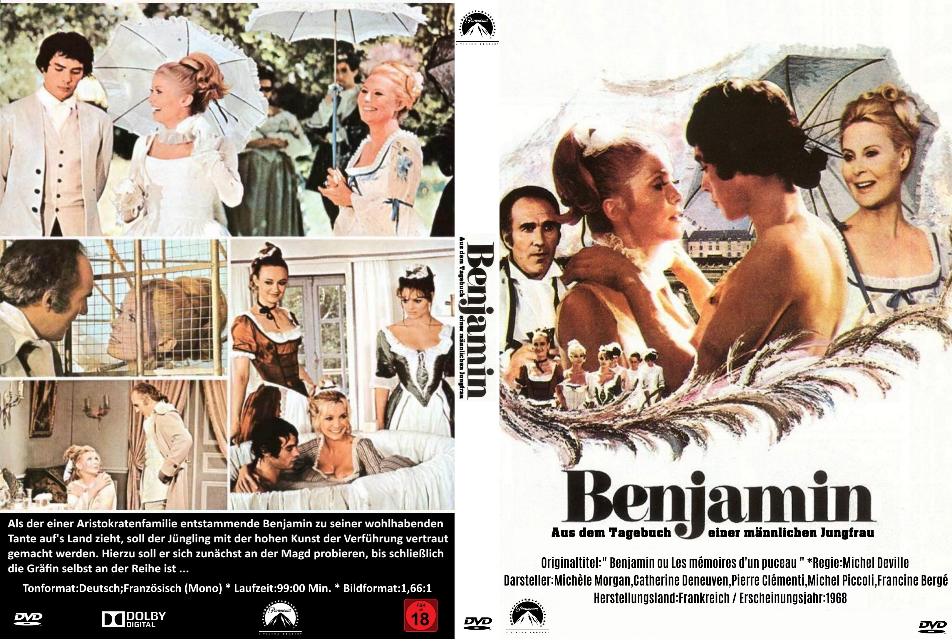 (Bild für) Benjamin - 1968 (DVD+R uncut)