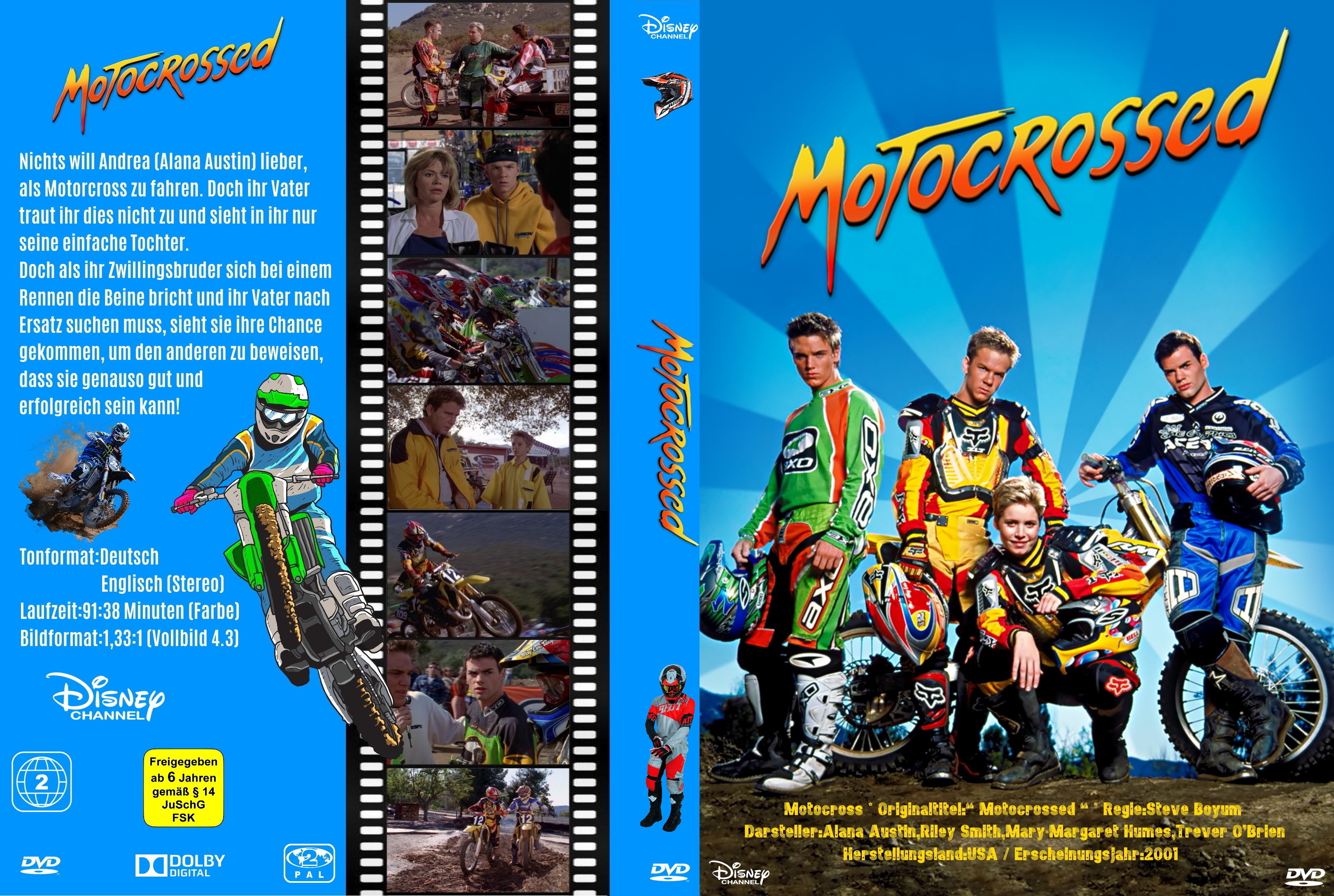 (Bild für) Motocrossed - 2001 DVD+R uncut)