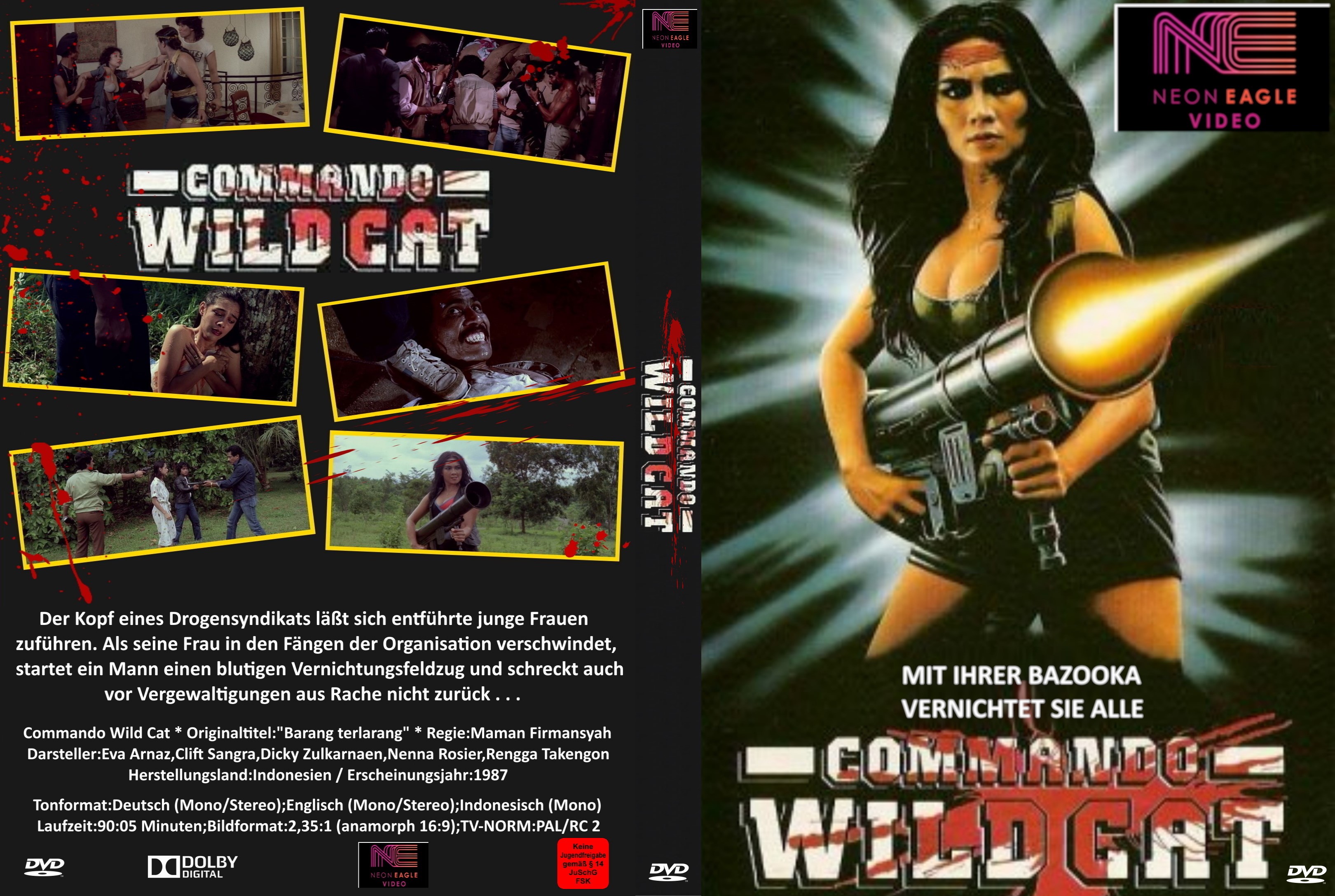 (Bild für) Commando Wild Cat - 1987 (DVD+R uncut)