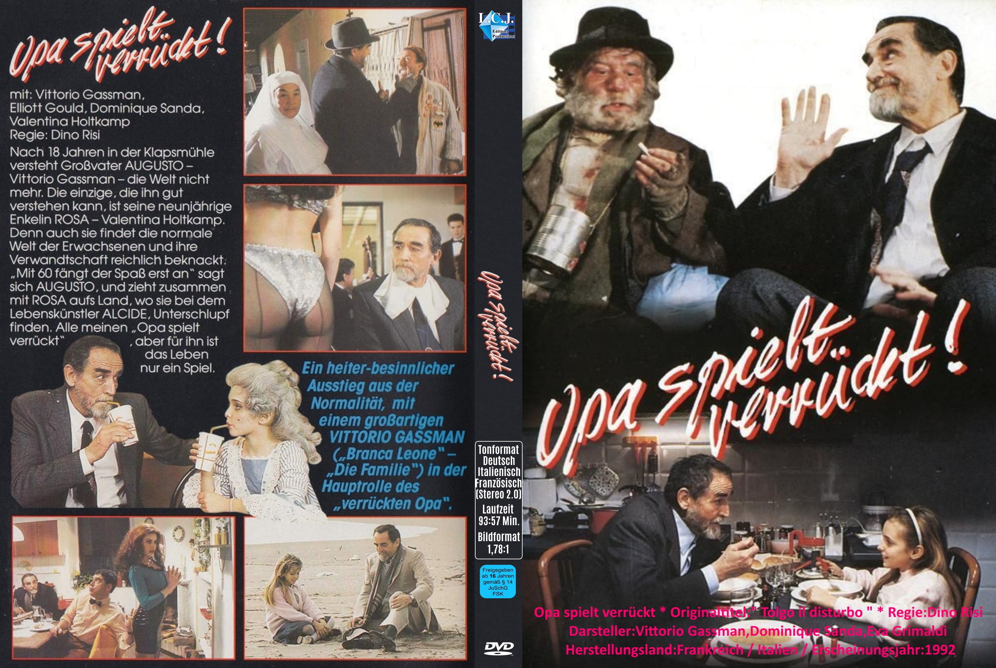 (Bild für) Opa spielt verrückt - 1992 (DVD+R uncut)