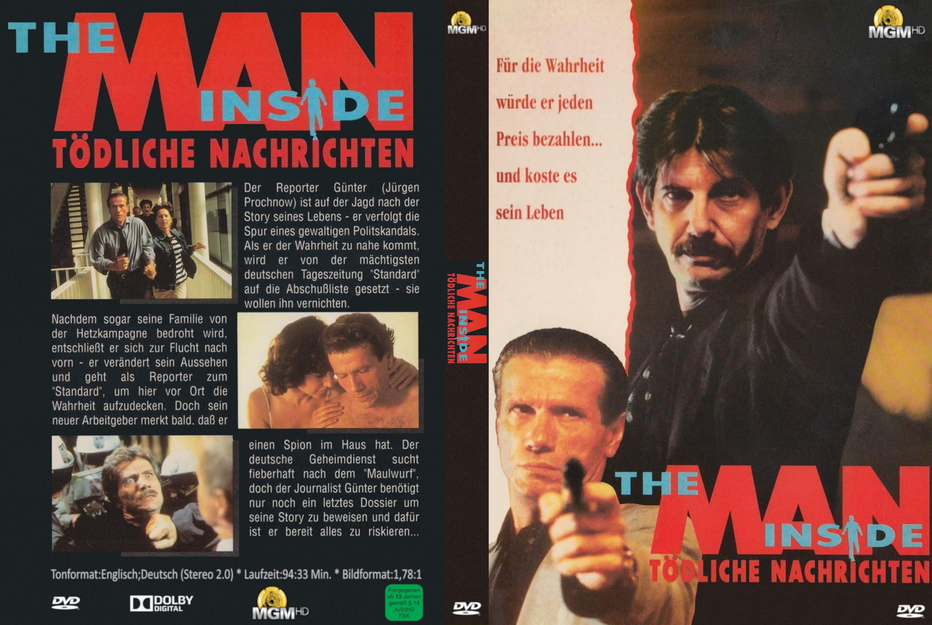 (Bild für) The Man Inside - Tödliche Nachrichten - 1975 (DVD+R uncut)