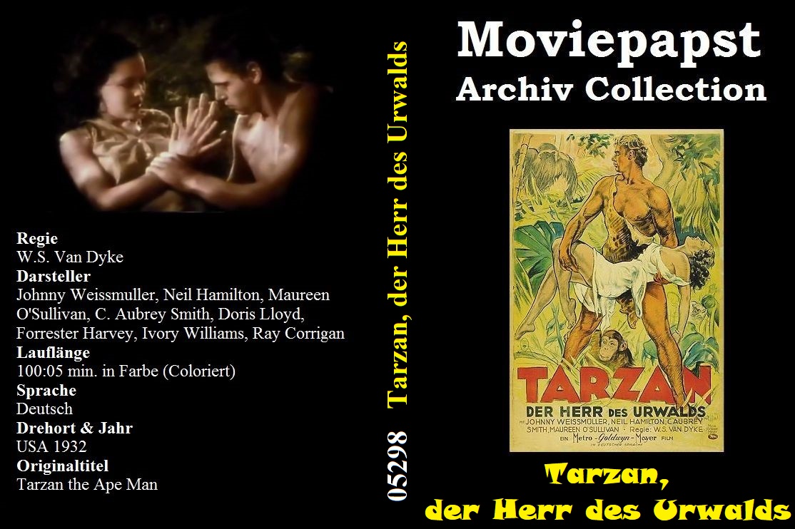 (Bild für) Tarzan, der Herr des Urwalds - 1932 (DVD+R uncut)