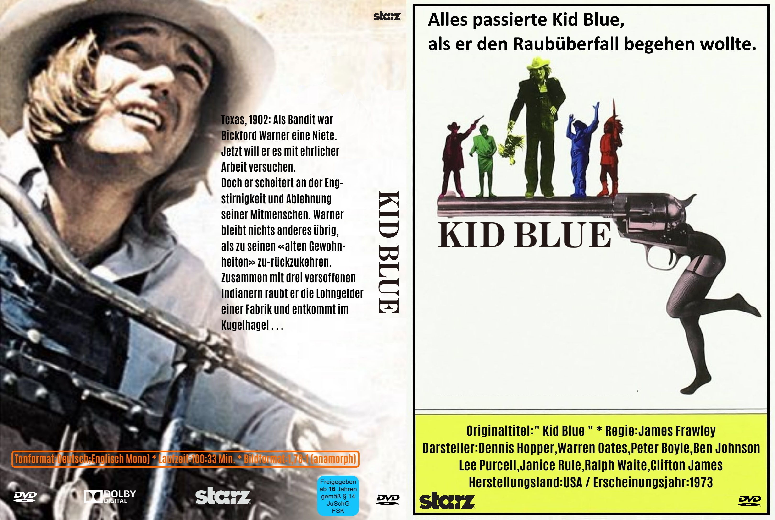 (Bild für) Kid Blue - 1973 (DVD+R uncut)