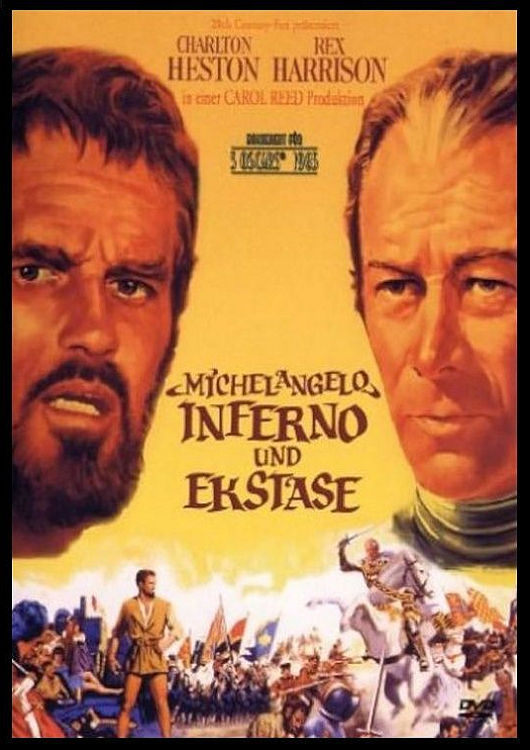(Bild für) Michelangelo - Inferno und Ekstase - 1965 (DVD+R uncut)