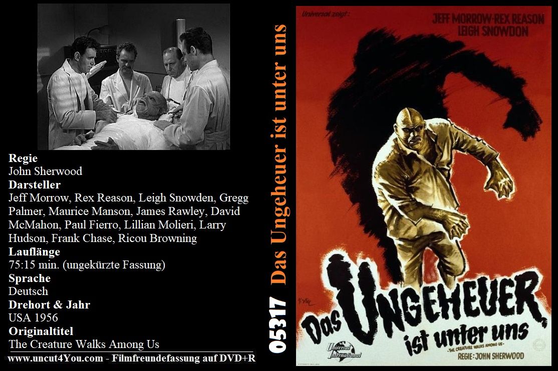 (Bild für) Das Ungeheuer ist unter uns - 1956 (DVD+R uncut)
