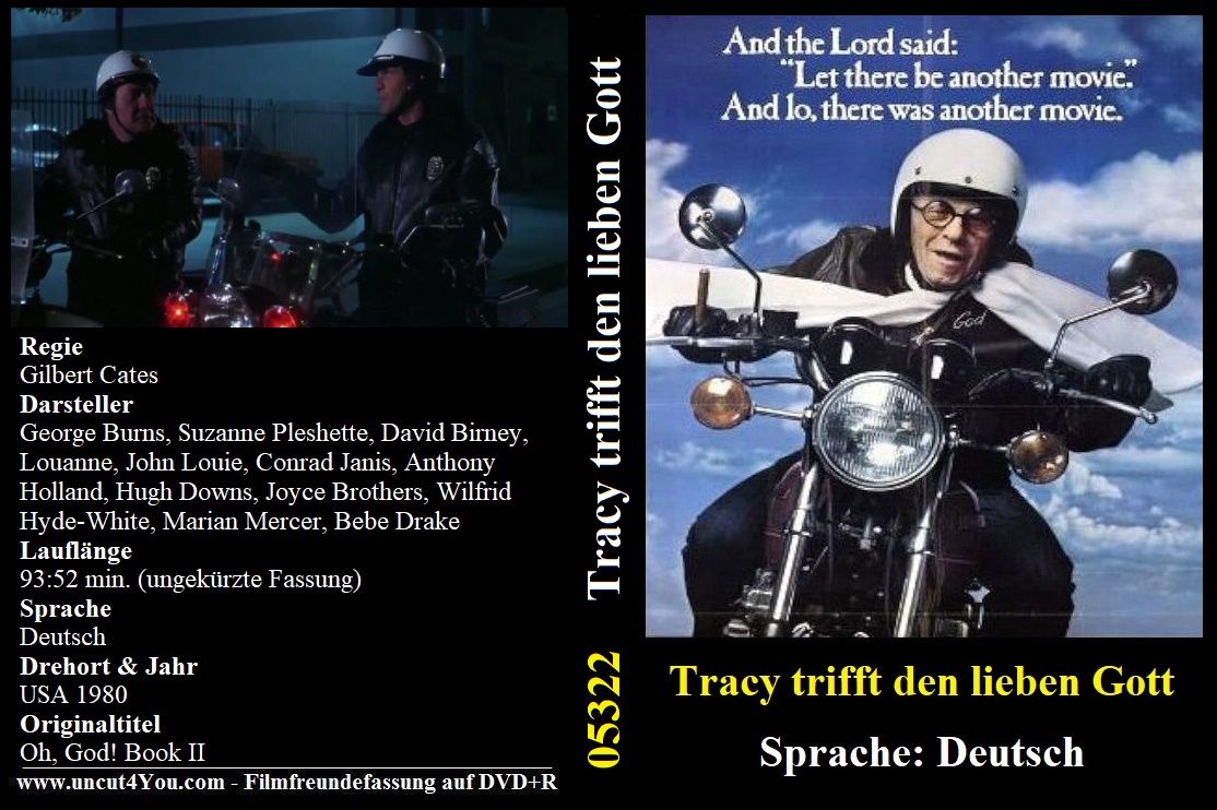 (Bild für) Tracy trifft den lieben Gott - 1980 (DVD+R uncut)