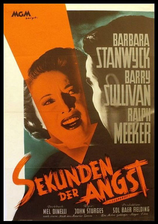(Bild für) Sekunden der Angst - 1953 (DVD+R uncut)