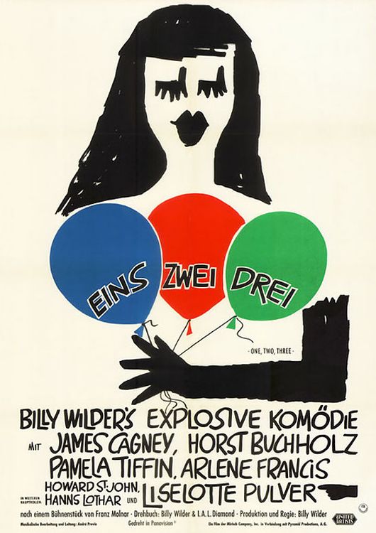 (Bild für) Eins, zwei, drei - 1961 (DVD+R uncut) Gratis ohne Cover