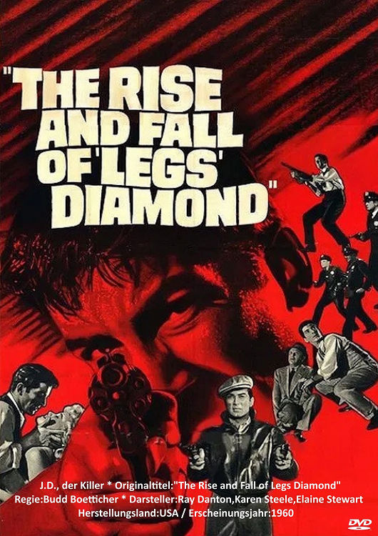 (Bild für) The Rise and Fall of Legs Diamond - 1960 (DVD+R uncut)