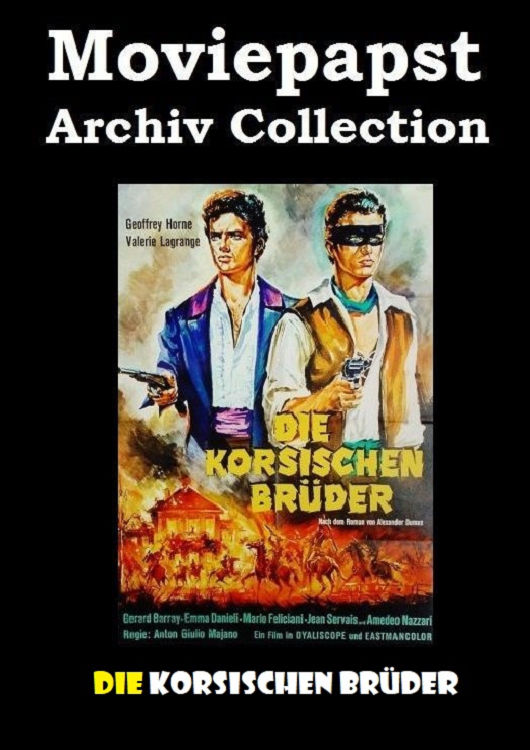 (Bild für) Die Korsischen Brüder - 1962 (DVD+R uncut)