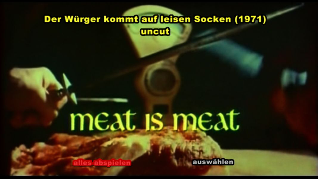 (Bild für) Der Würger kommt auf leisen Socken - 1971 (DVD+R uncut)