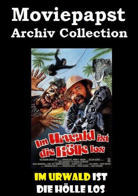 (Bild für) Im Urwald ist die Hölle los - 1988 (DVD+R uncut)