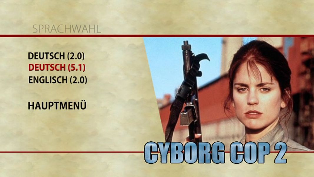 (Bild für) Cyborg Cop 2 - 1994 (DVD+R uncut)