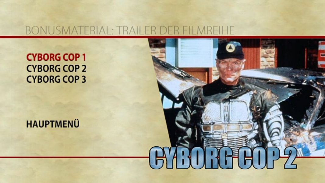 (Bild für) Cyborg Cop 2 - 1994 (DVD+R uncut)