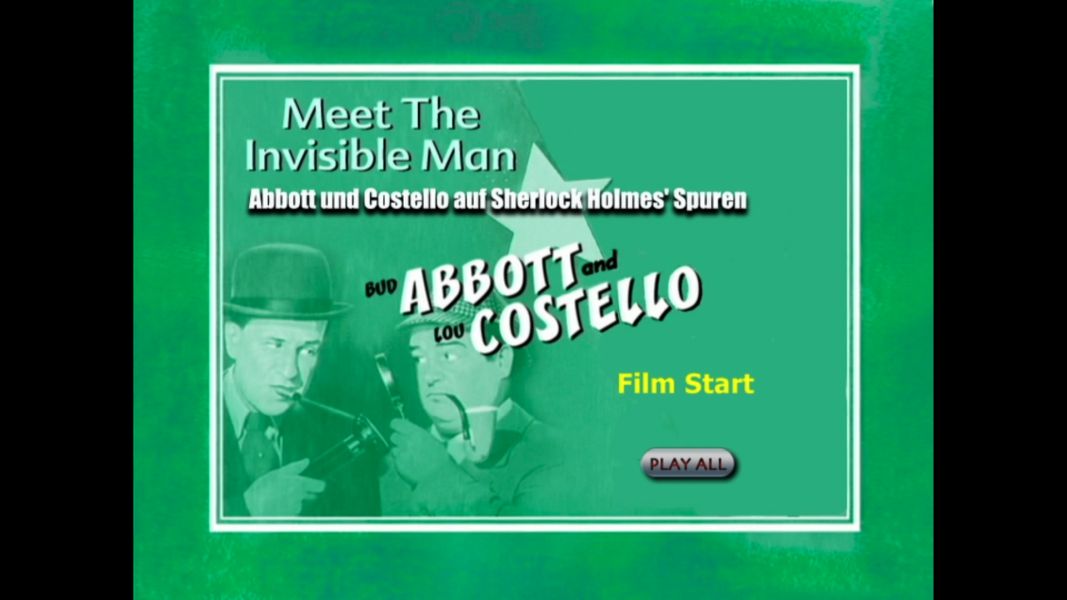 (Bild für) Abbott und Costello auf Sherlock Holmes Spuren - 1951 (DVD+R uncut)
