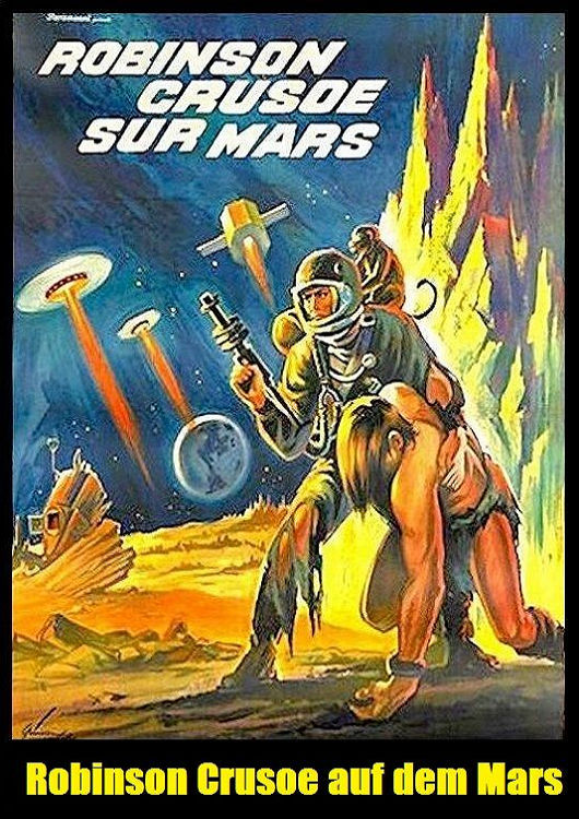 (Bild für) Robinson Crusoe auf dem Mars - 1964 (DVD+R uncut)