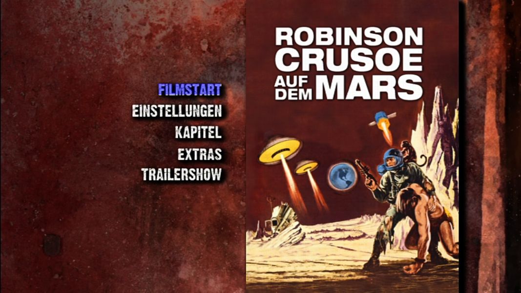 (Bild für) Robinson Crusoe auf dem Mars - 1964 (DVD+R uncut)