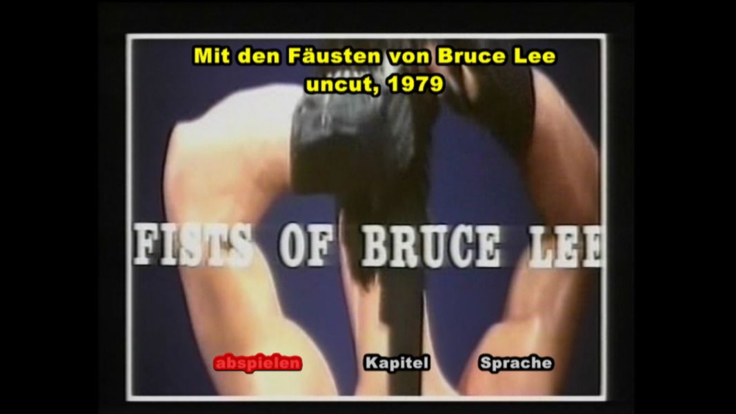 (Bild für) Mit den Fäusten von Bruce Lee - 1979 (DVD+R uncut)