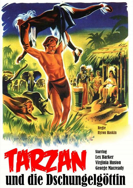 (Bild für) Tarzan und die Dschungelgöttin - 1951 (DVD+R uncut)