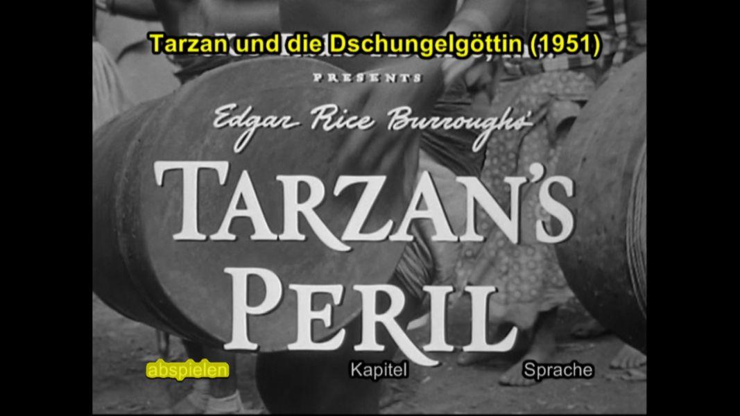 (Bild für) Tarzan und die Dschungelgöttin - 1951 (DVD+R uncut)