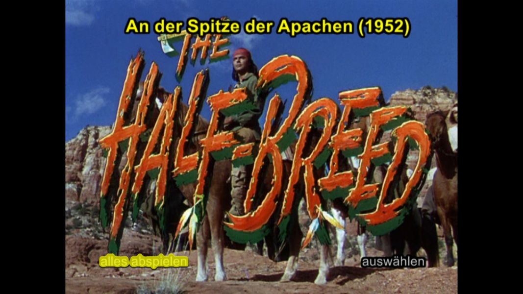 (Bild für) An der Spitze der Apachen - 1952 (DVD+R uncut)
