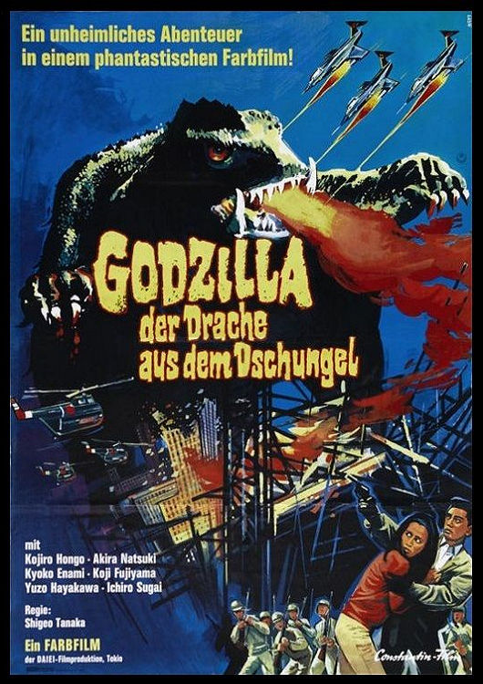 (Bild für) Godzilla - Der Drache aus dem Dschungel - 1966 (DVD+R uncut)