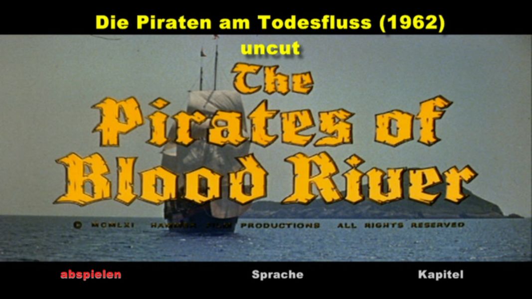(Bild für) Die Piraten vom Todesfluss - 1962 (DVD+R uncut)