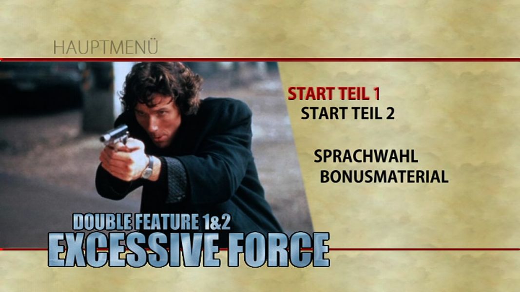 (Bild für) Excessive Force 1 + 2 - Double Feature (DVD+R uncut)