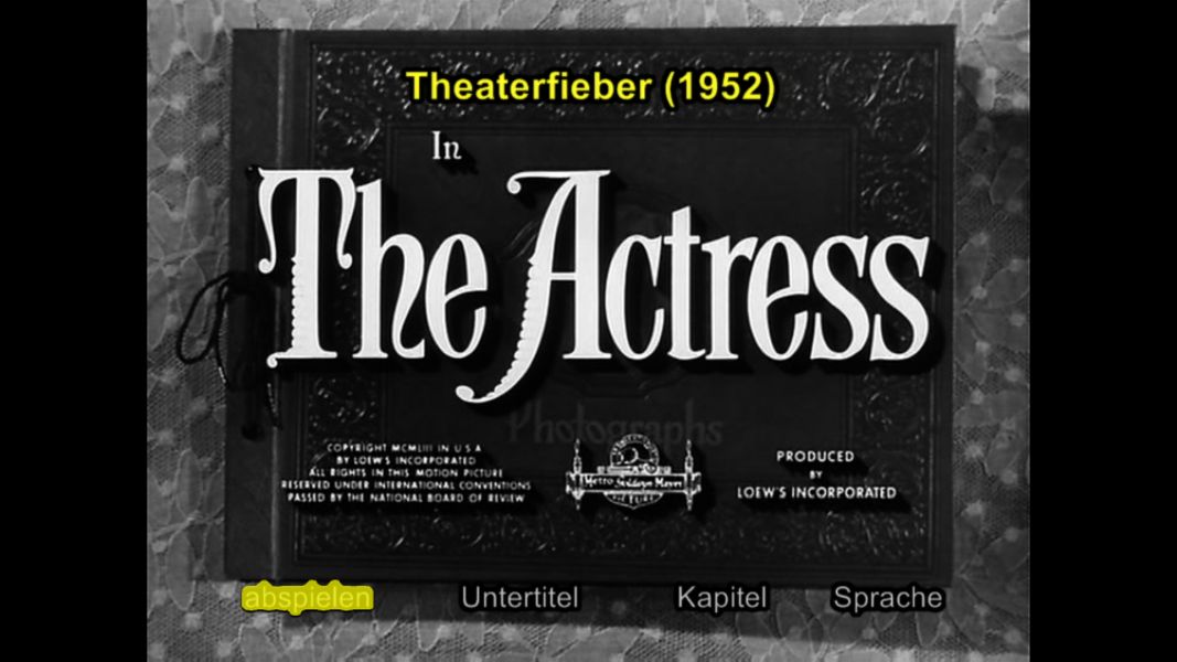 (Bild für) Theaterfieber - 1953 (DVD+R uncut)