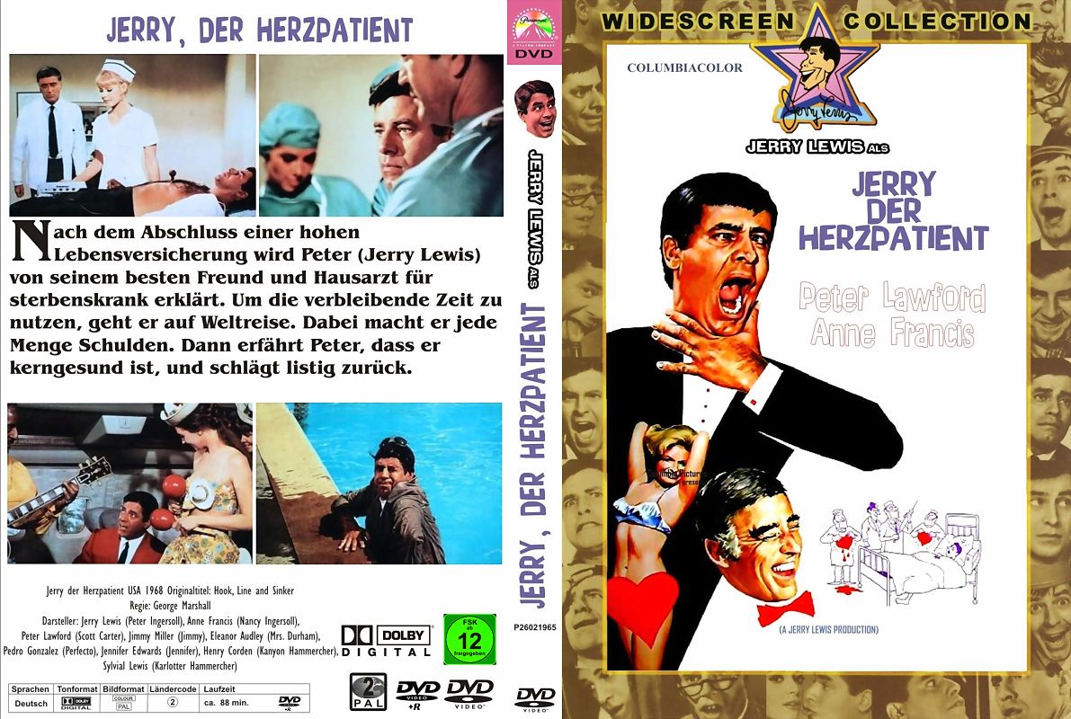 (Bild für) Jerry Lewis - Jerry, der Herzpatient - 1969 (DVD+R uncut)