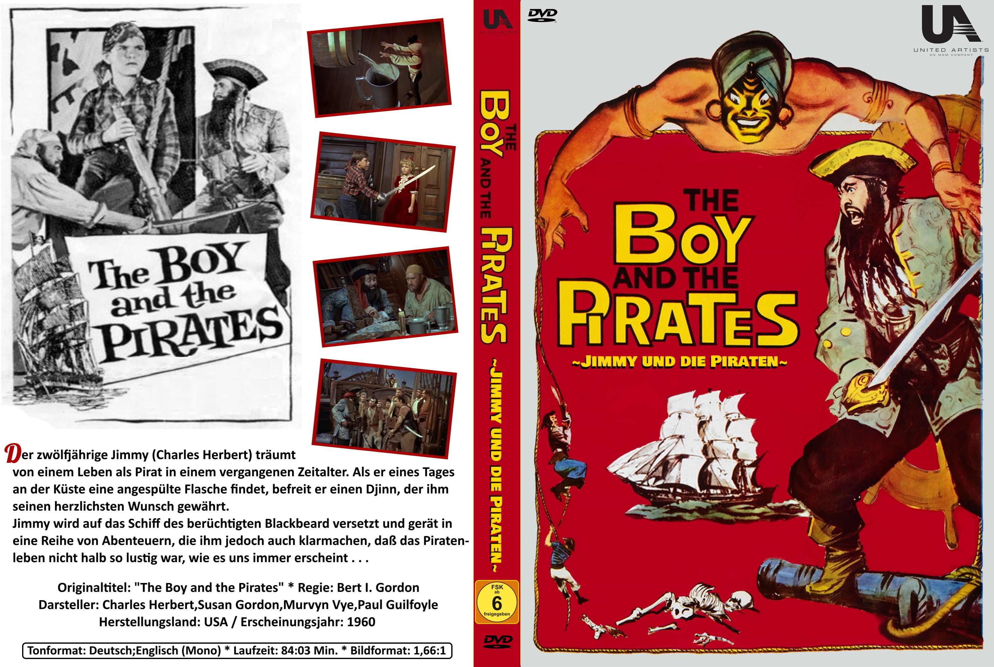 (Bild für) Jimmy und die Piraten - 1960 (DVD+R uncut)
