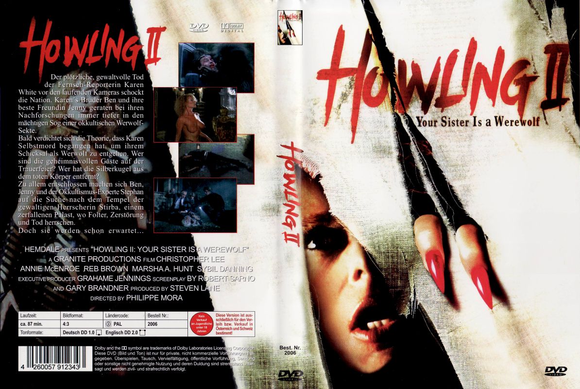 (Bild für) Howling II - 1985 (DVD+R uncut)