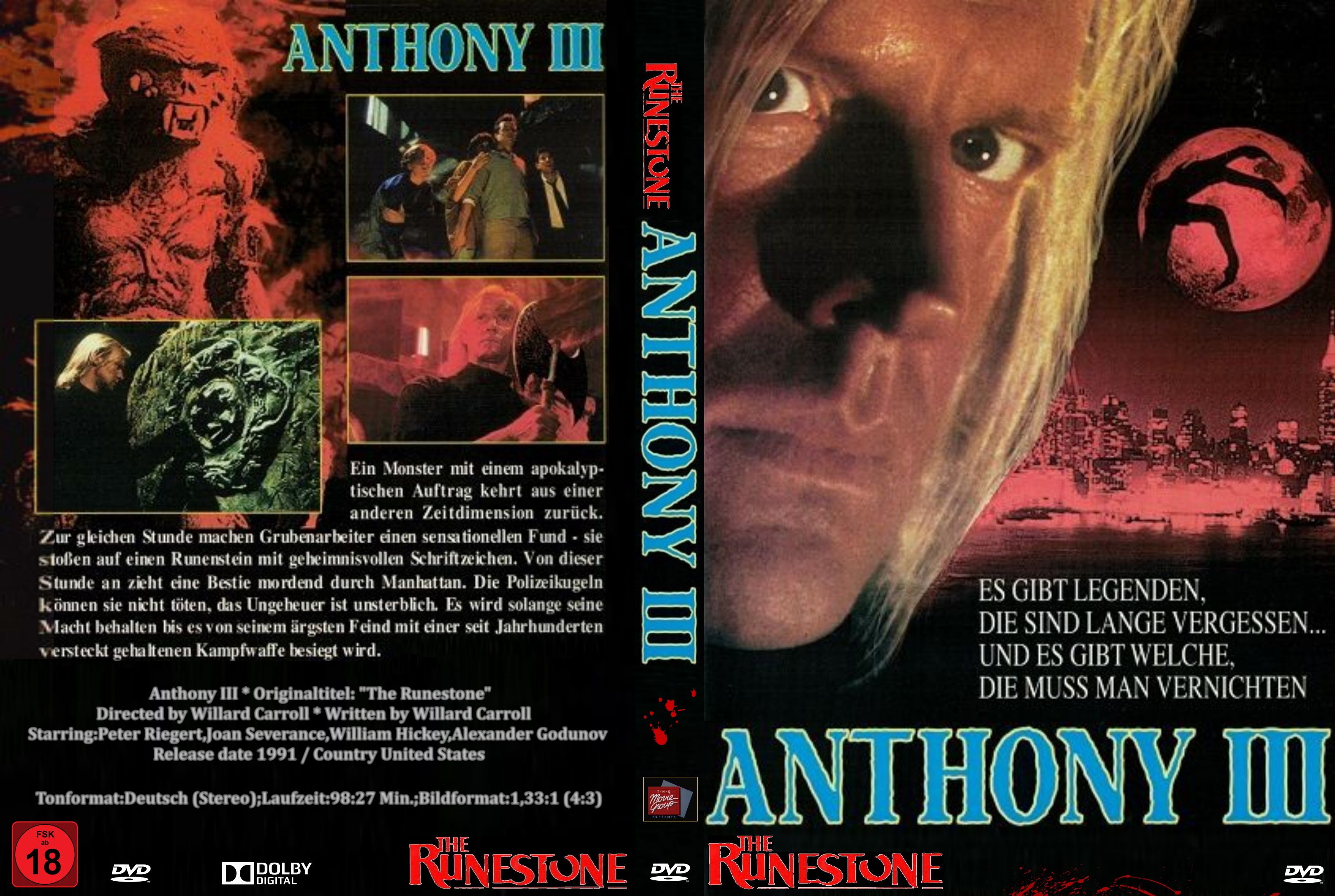 (Bild für) Anthony III - 1991 (DVD+R uncut)
