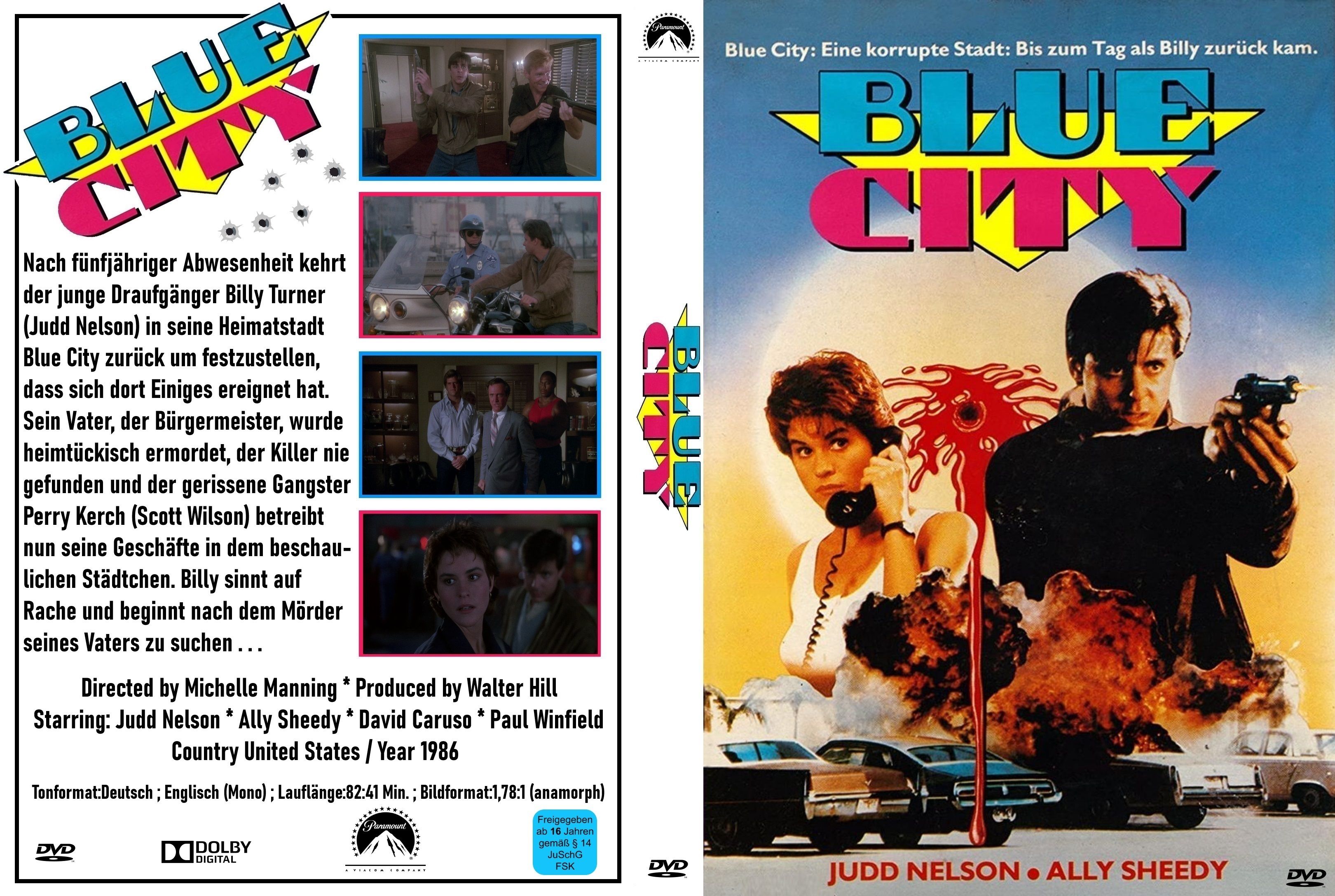(Bild für) Blue City - 1986 (DVD+R uncut)