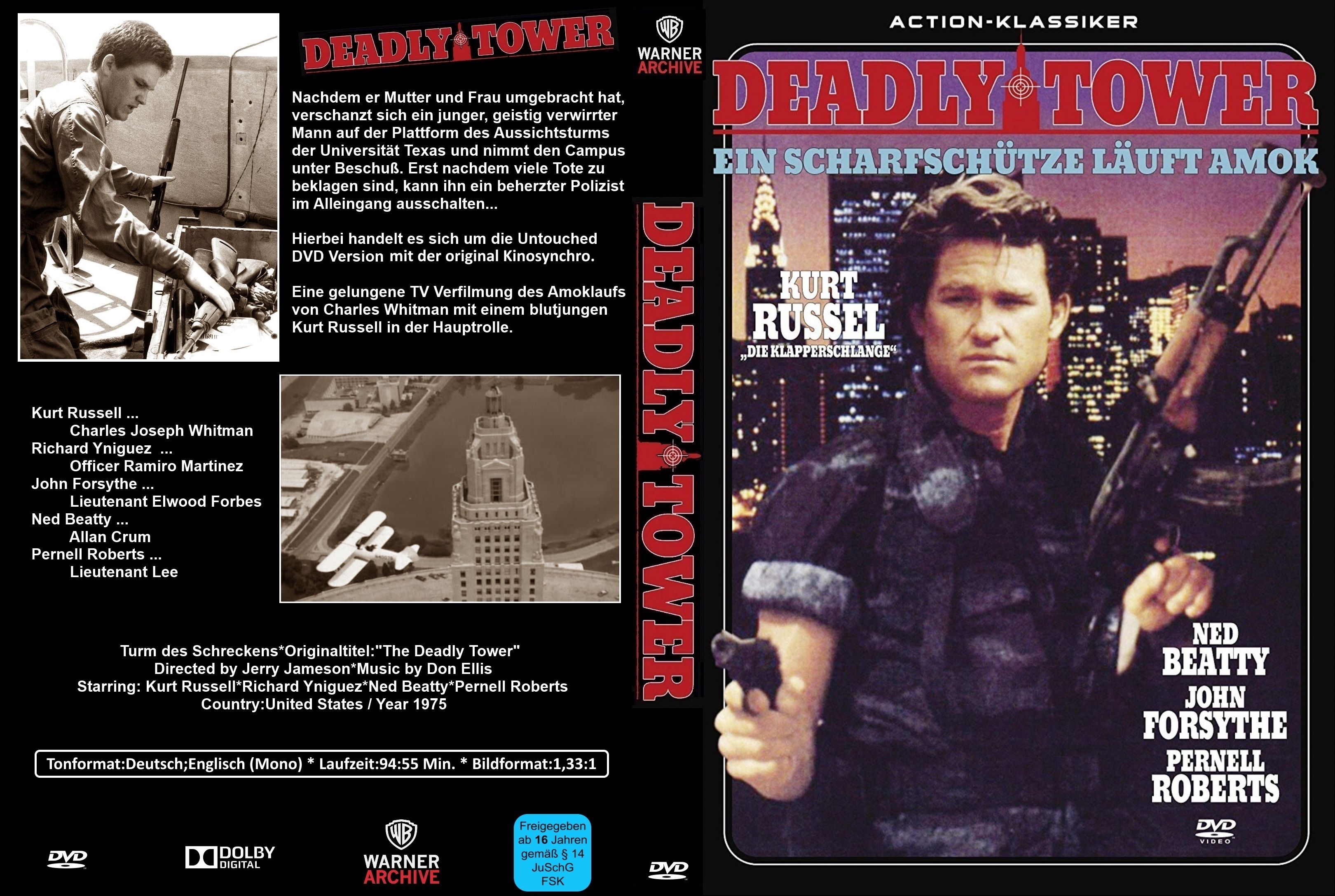 (Bild für) Deadly Tower - 1975 (DVD+R uncut)