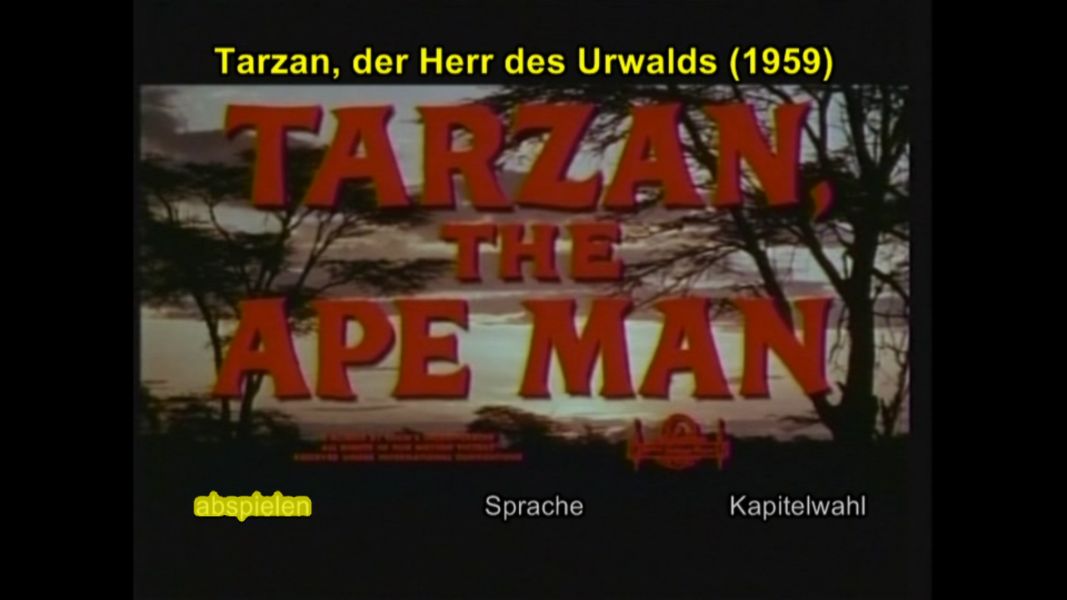 (Bild für) Tarzan - der Herr des Urwalds - 1959 (DVD+R uncut)